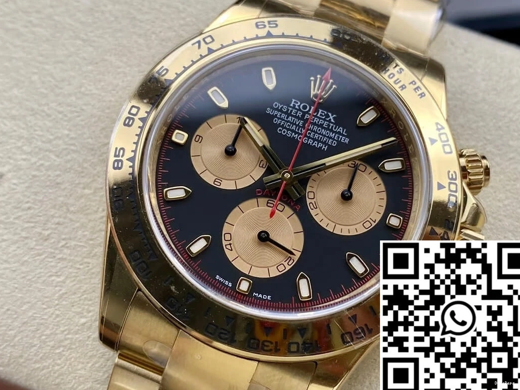 Daytona M116508-0009 Cosmograph Factory Rolex Gold Clean Yellow 0509